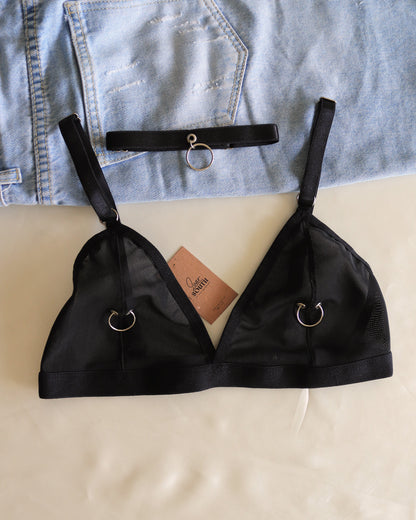 Bra y Choker Sexy Boom